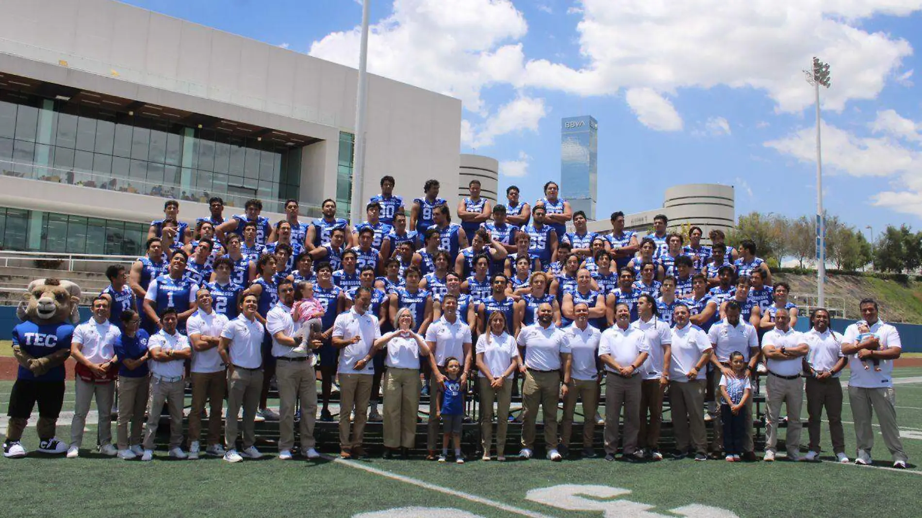 Borregos Puebla equipo para la temporada 2024 de la ONEFA